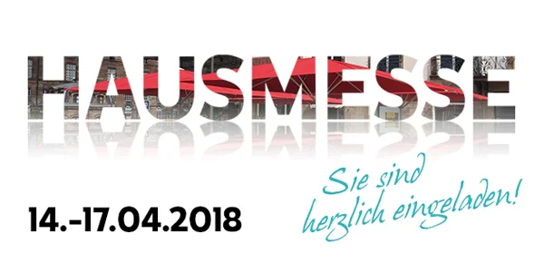 HAUSMESSE 14. - 17.04.2018 bei MAIN-ZELT